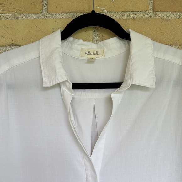 Bella Dahl White Button Down Shirt - Picture 2 of 4